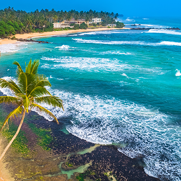Le littoral sri-lankais et ses plages infinies